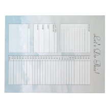 Cloudy Sky To Do List Tagesplaner Notepad