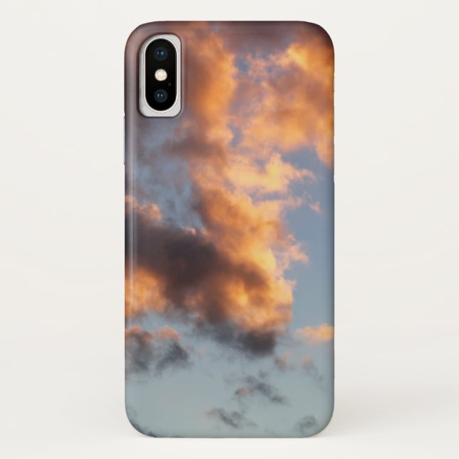 Cloudy Sunset iPhone Case (Rückseite)