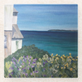 Clovelly Devon Glasuntersetzer