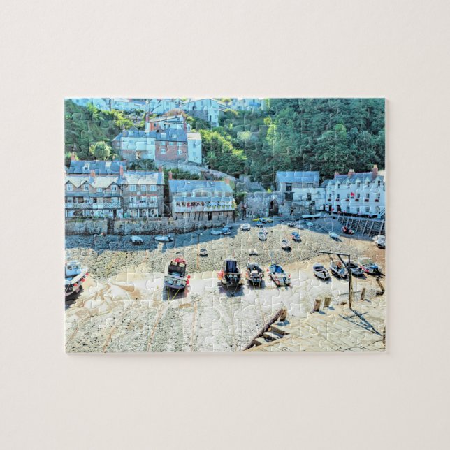 Clovelly Devon Puzzle (Horizontal)