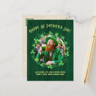 Clover & Beer Company Feiertagspostkarte