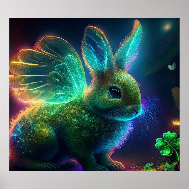 Clover Bunny Poster (Vorne)