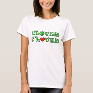 Clover C'Lover {4-Blatt Kleber & Herz} Shirt