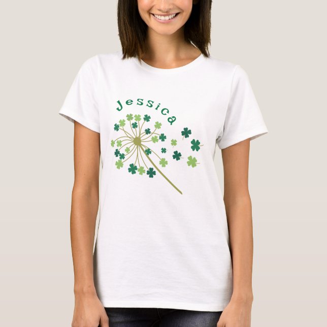 Clover Dandelion Fun T-Shirt (Vorderseite)