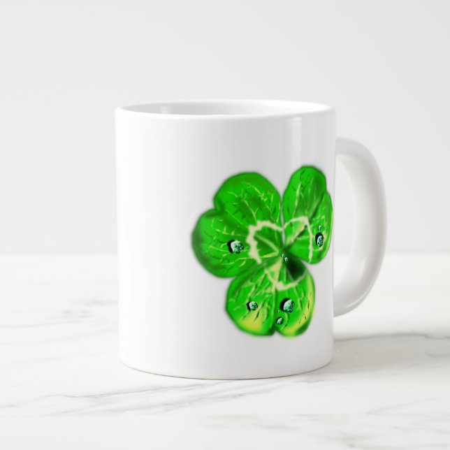 Clover Dew tropft Kaffeemaschine - Ihre Tasse (Vorderseite Rechts)