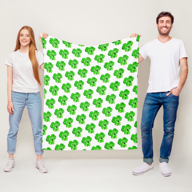 Clover Fleece Blanket (Beispiel)