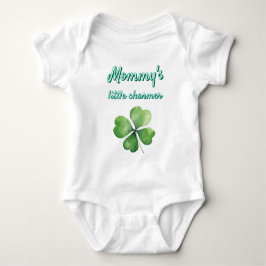 Clover Green Mommy's Little Charmer Baby Strampler