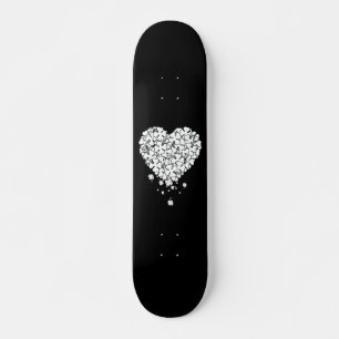Clover Heart Skateboard