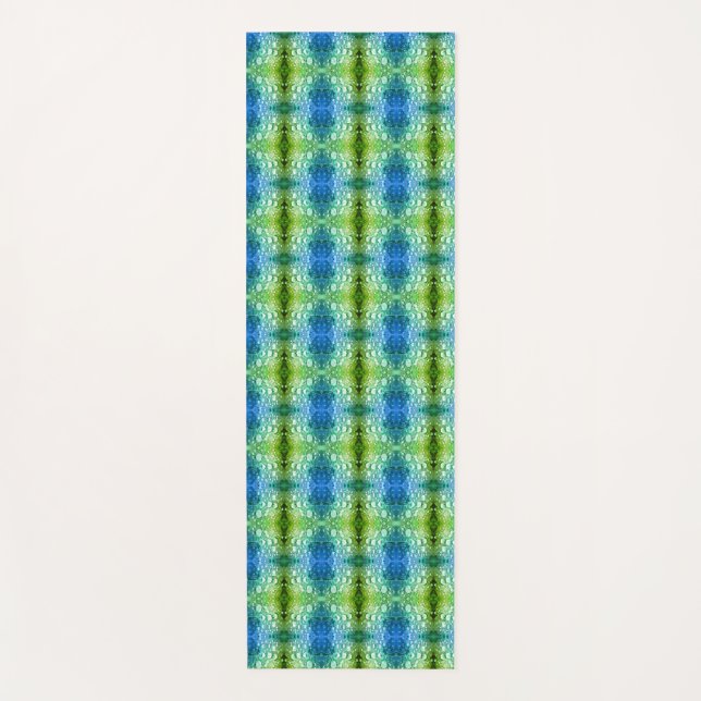 Clover Ikat 9 Yogamatte (Vorderseite)
