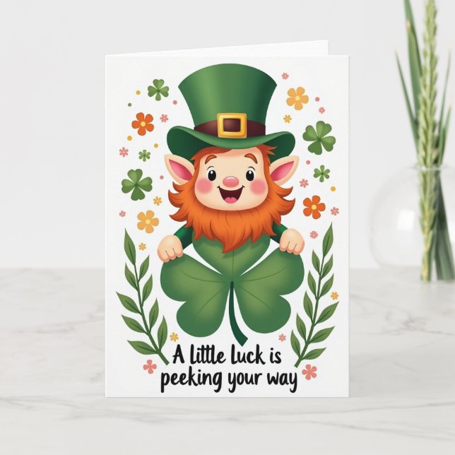 Clover Luck Scene Greats Card Karte (Vorderseite)