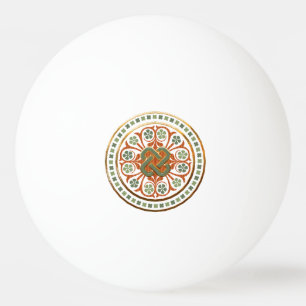 Clover Mandala Tischtennisball