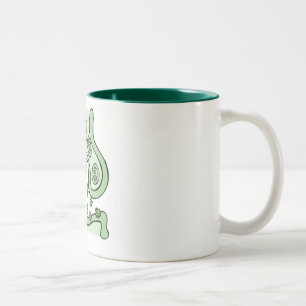 Clover Neurotransmitter Zweifarbige Tasse