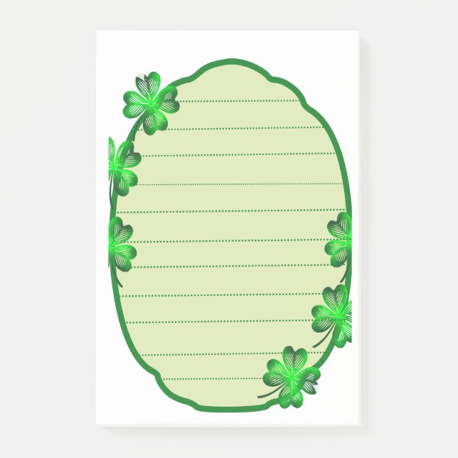 Clover note post-it klebezettel (Vorderseite)