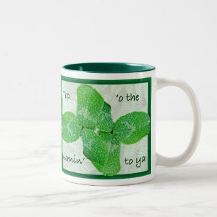 Clover St Patty's Day Tasse
