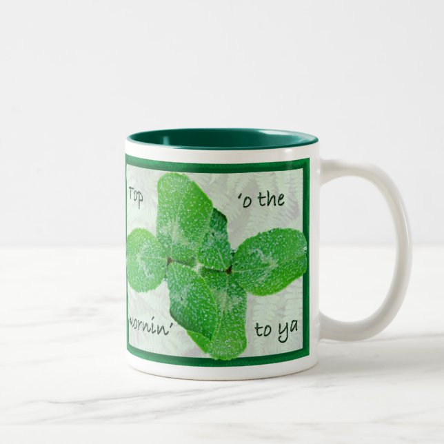 Clover St Patty's Day Tasse (Rechts)