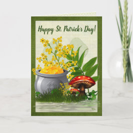 Clover Trail Whimsical Folk PERSONALISIERT Karte