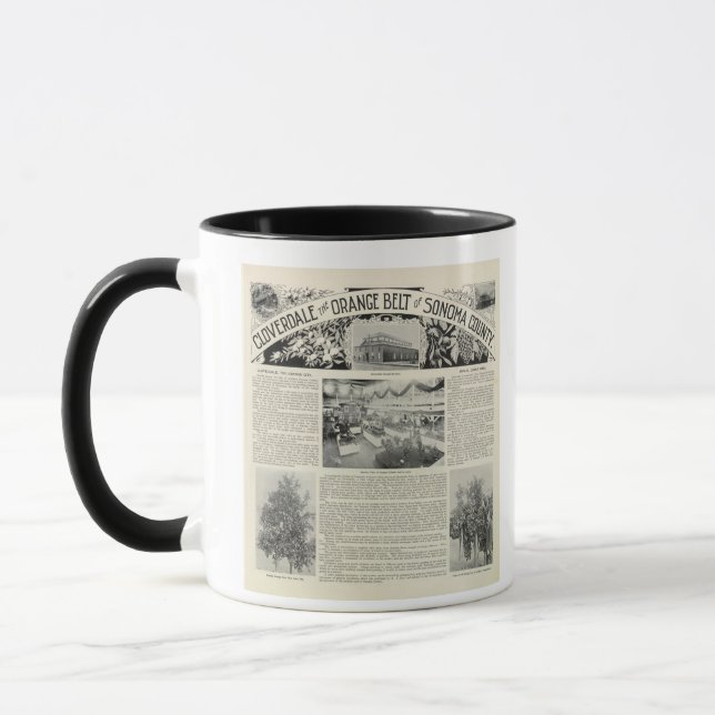 Cloverdale, Kalifornien Tasse (Links)
