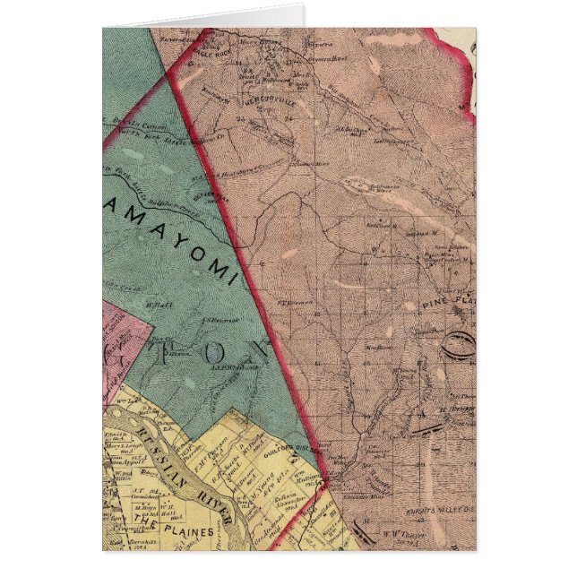 Cloverdale, Washington, Mendocino (Vorne)