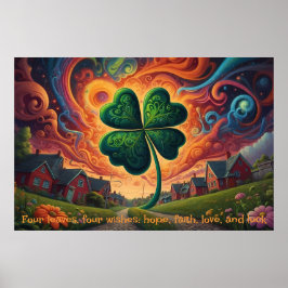 Clover's Charm: Eine Reise zum Glück Poster