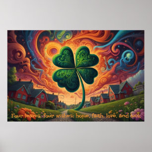 Clover's Charm: Eine Reise zum Glück Poster