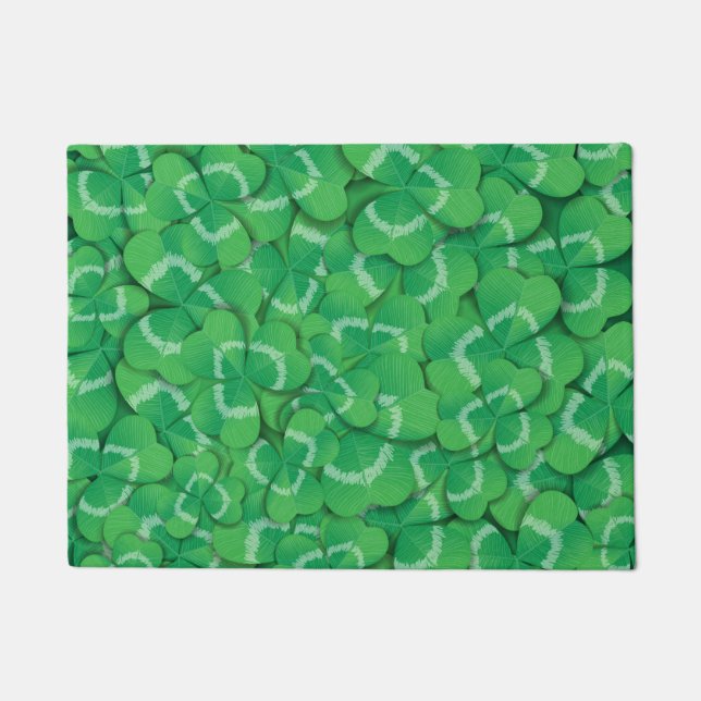 Clovers Fußmatte (Vorderseite)