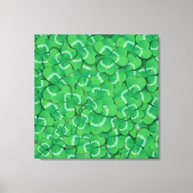 Clovers Leinwanddruck (Vorderseite)