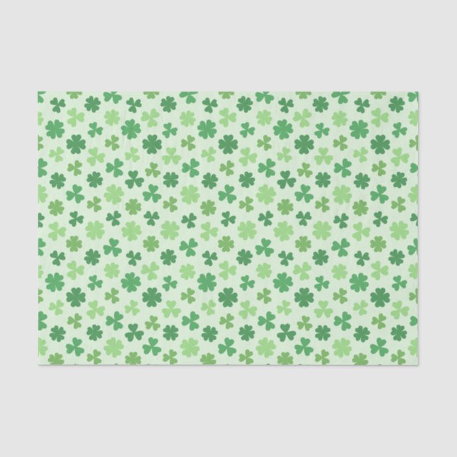 Clovers Seidenpapier (Vorderseite)