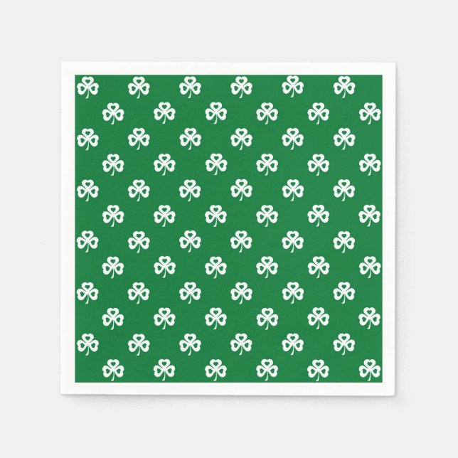 Clovers Serviette (Vorderseite)