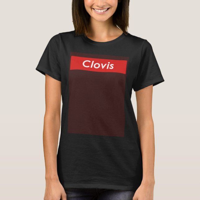 Clovis California T-Shirt (Vorderseite)