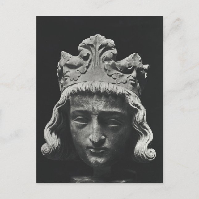 Clovis II, Merovingian Frankish Postkarte (Vorderseite)