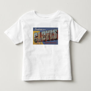 Clovis, New Mexico - Großbuchstaben Kleinkind T-shirt