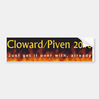 Cloward u. Piven 2016 Autoaufkleber