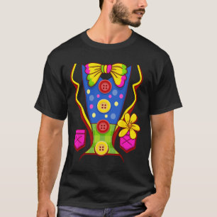 Clowkostüm für Kinder Männer Frauen - Halloween-Ou T-Shirt