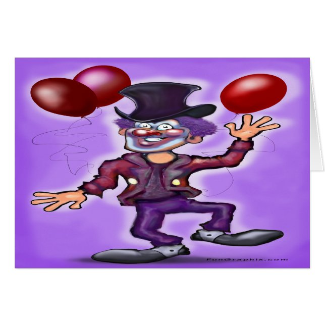 Clown (Vorderseite (Horizontal))