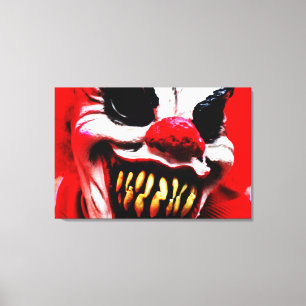 Clown 1 36x24 (90x60cm) Waccna Leinwanddruck
