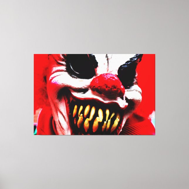 Clown 1 60x40 (150x100cm) waccna leinwanddruck (Vorderseite)