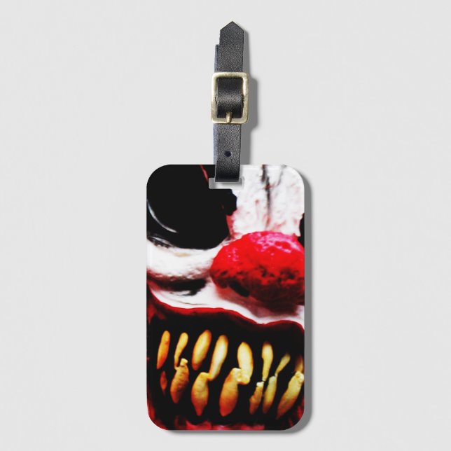 Clown 1 bc ltcnm gepäckanhänger (Vorderseite Vertikal)