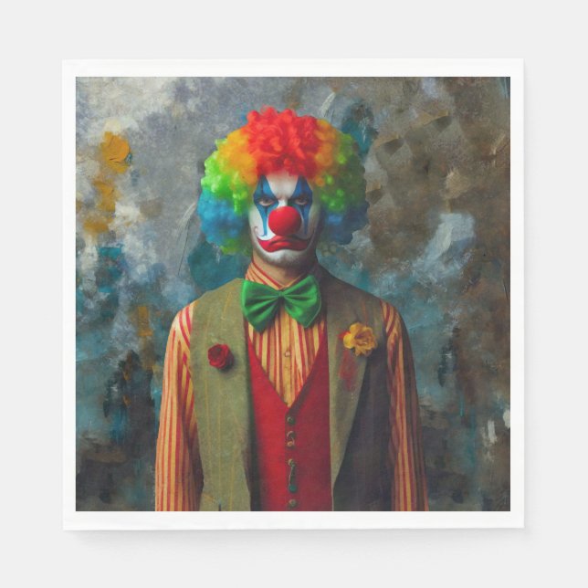 Clown 2 serviette (Vorderseite)