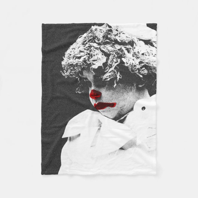 Clown 3 fbcna fleecedecke (Vorderseite)