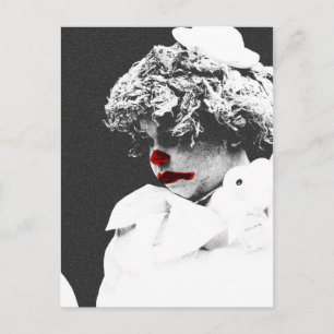 Clown 3 pccnm postkarte
