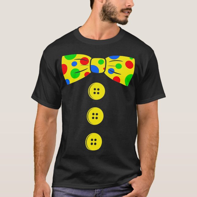 Clown Big Bow    TieFunny kity Clown Outfit Tee (Vorderseite)