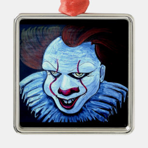 Clown: Böse Ornament Aus Metall