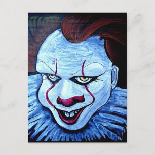 Clown: Böse Postkarte
