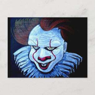 Clown:Böse Postkarte