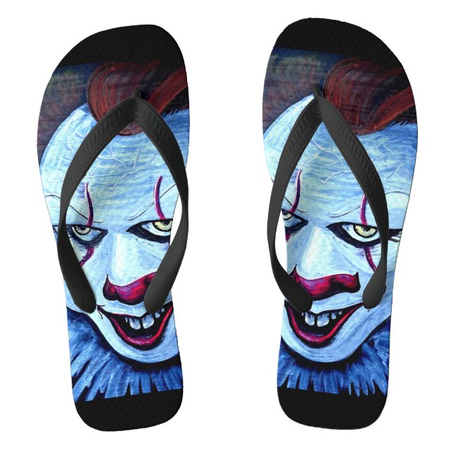 Clown: Böses Flip Flops (Fußbett)