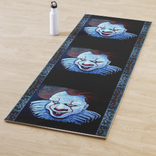 Clown: Böses Yoga Mat Yogamatte