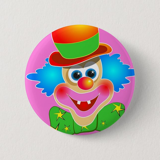 Clown Button (Vorderseite)