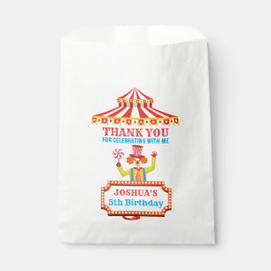 Clown Circus Geburtstagsparty Geschenktütchen