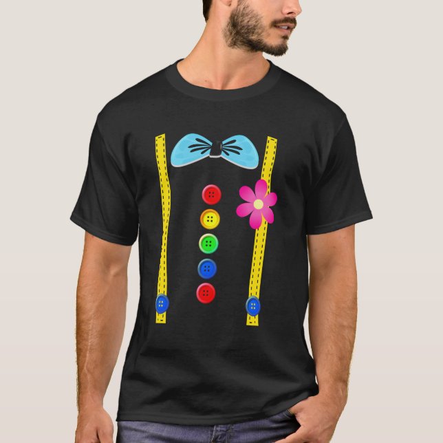 Clown Circus Halloween T-Shirt (Vorderseite)