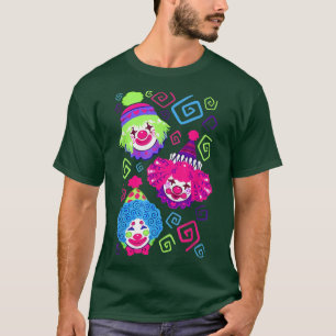 Clown Circus Karneval Kostüm Geburtstag Thema Kind T-Shirt